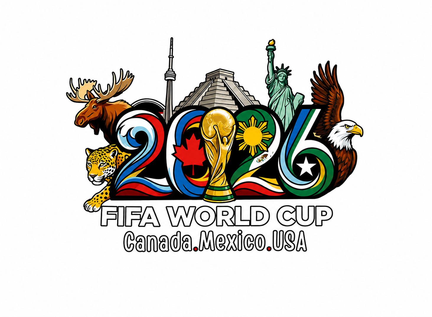 FIFA World Cup 2026 Database Dashboard Mockup Overview